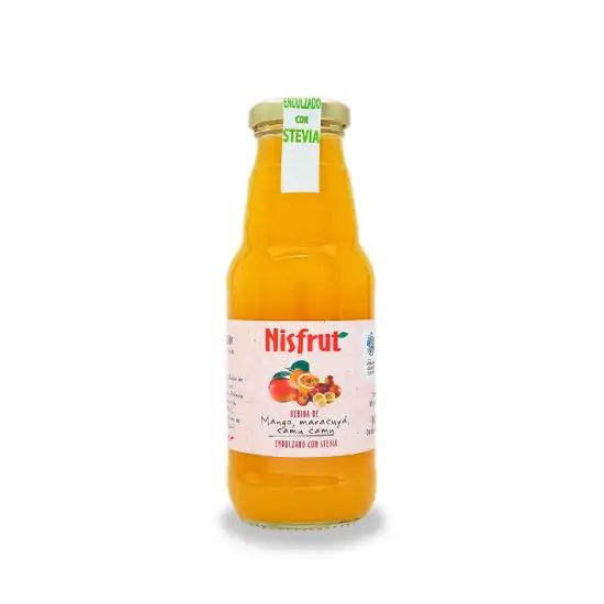 Bebida de Mango, Maracuyá y Camú Camú de Nisfrut 300 ml